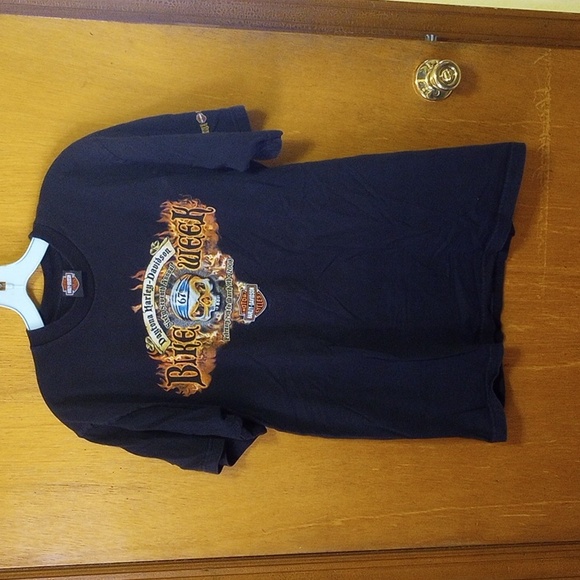 Vintage Harley-Davidson Large Daytona Bike Week 2008 Black Motorcycle Shirt - Picture 2 of 6